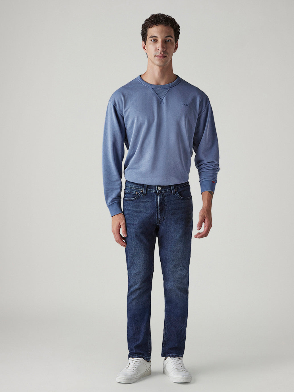 Men's 511 Dark Indigo Slim Fit Mid Rise Jeans - Front View