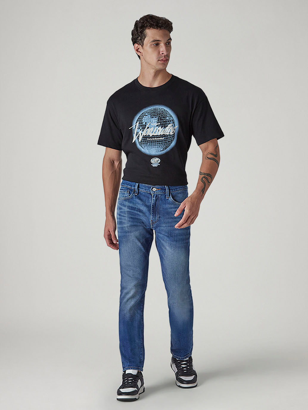 Men's 511 Blue Slim Fit Mid Rise Selvedge Jeans