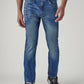Men's 511 Blue Slim Fit Mid Rise Selvedge Jeans - 20 View