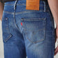 Men's 511 Blue Slim Fit Mid Rise Selvedge Jeans - 20 View