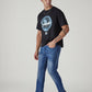 Men's 511 Blue Slim Fit Mid Rise Selvedge Jeans - 20 View