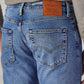 Men's 511 Blue Slim Fit Mid Rise Selvedge Linen Jeans - 20 View