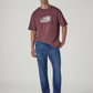 Men's 541 Dark Indigo Athletic Tapered Fit Mid Rise Jeans - Styleshot View