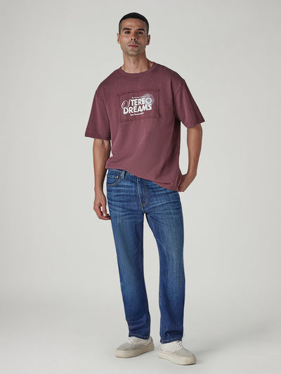 Men's 541 Dark Indigo Athletic Tapered Fit Mid Rise Jeans-image-44