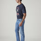 Men's 541 Light Blue Athletic Tapered Fit Mid Rise Selvedge Jeans - Side View