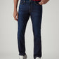 Men's 505 Dark Indigo Straight Fit Mid Rise Jeans - Front View