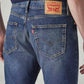 Men's 511 Blue Slim Fit Mid Rise Jeans - 20 View