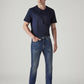 Men's 511 Blue Slim Fit Mid Rise Jeans - Side View