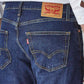 Men's 511 Dark Indigo Slim Fit Mid Rise Jeans - Detail View