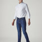 Men's 511 Dark Indigo Slim Fit Mid Rise Jeans - Side View