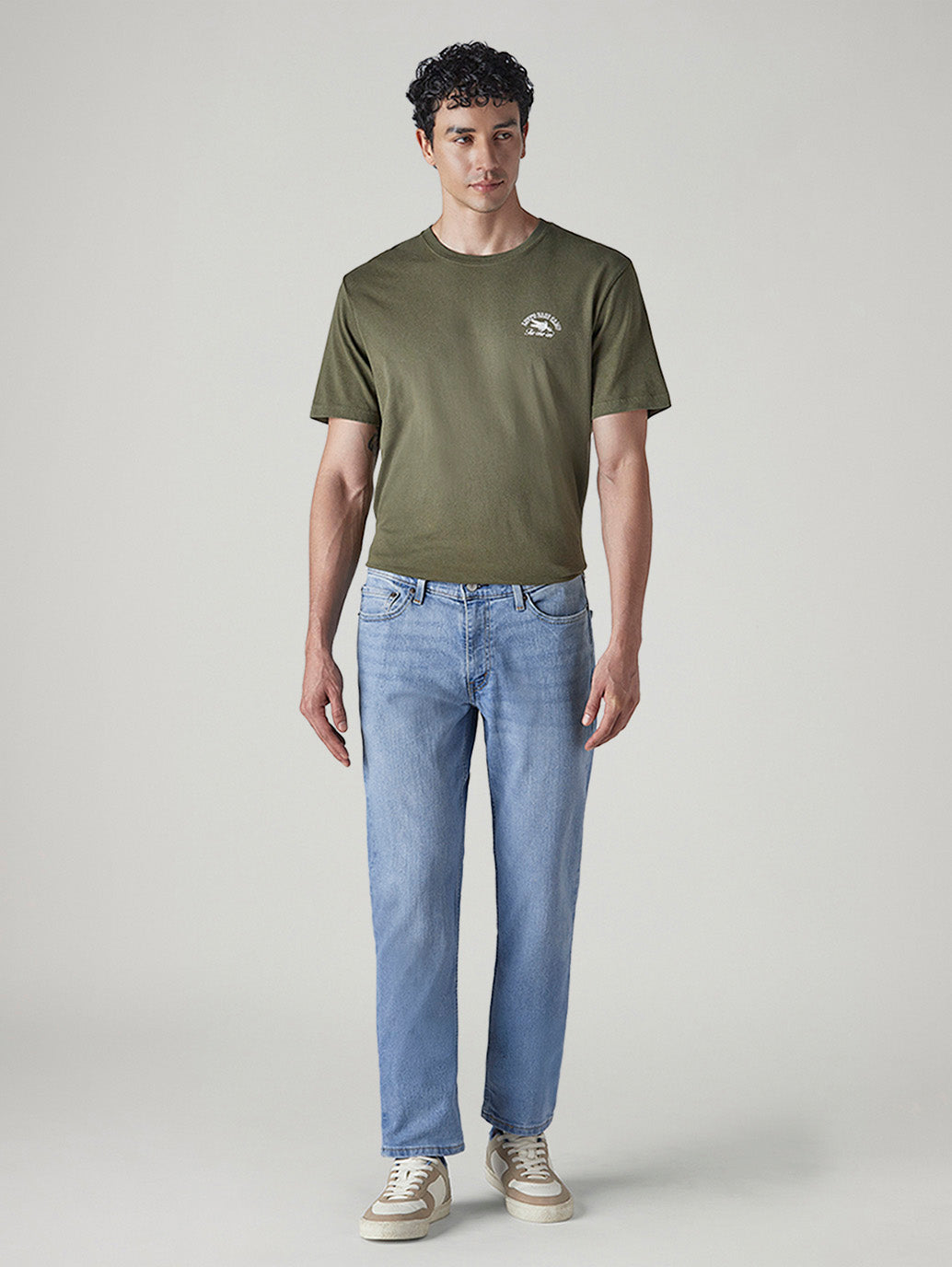 Men's 511 Light Indigo Slim Fit Mid Rise Jeans - Styleshot View