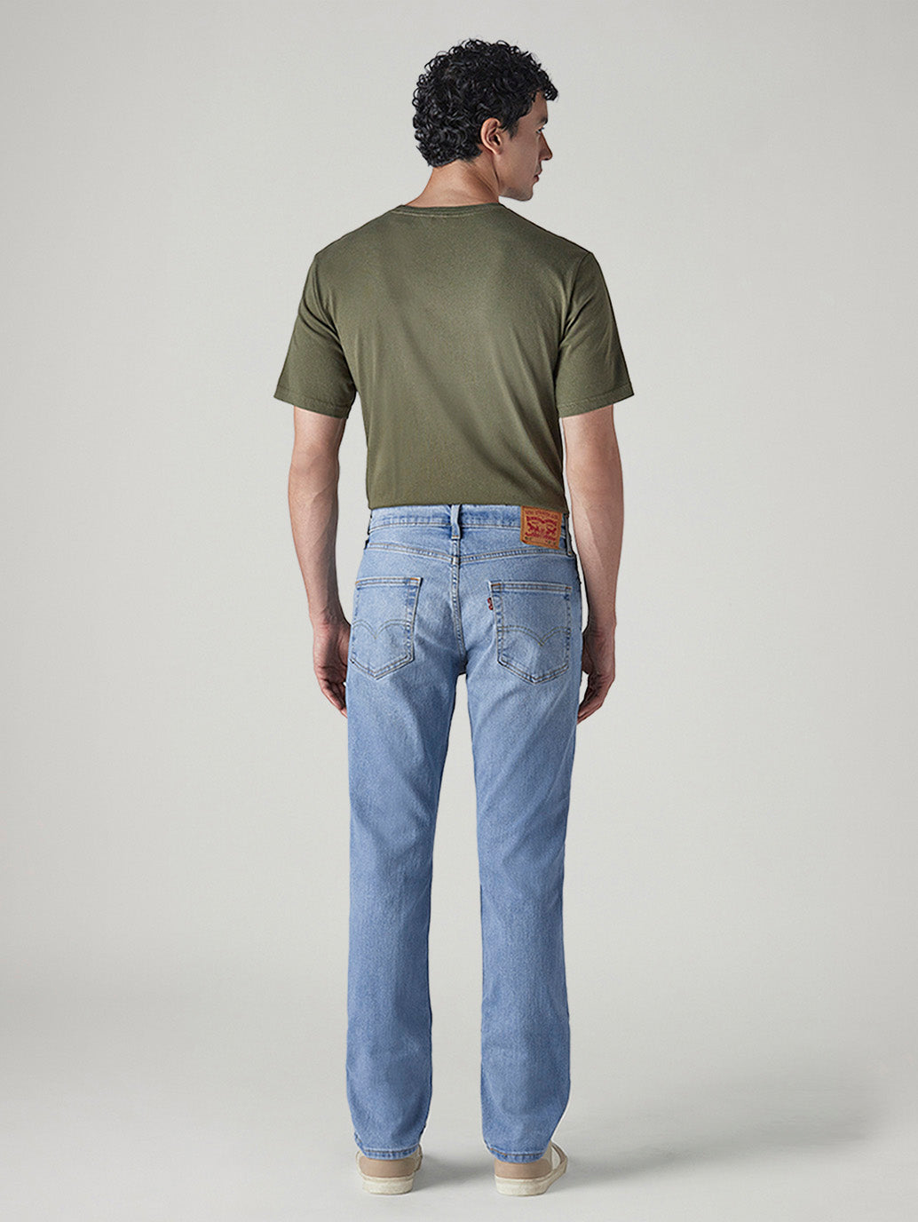 Men's 511 Light Indigo Slim Fit Mid Rise Jeans - Back View
