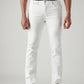Men's 511 White Slim Fit Mid Rise Overdyed Jeans - Front View