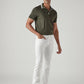 Men's 511 White Slim Fit Mid Rise Overdyed Jeans - Side View
