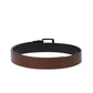 Men's Multicolored Reversible Belt - 193db441-c9ca-44ab-ba43-3578730b7ed91742206523613-Men-Solid-Reversible-Belt-1311742206523454-2 View