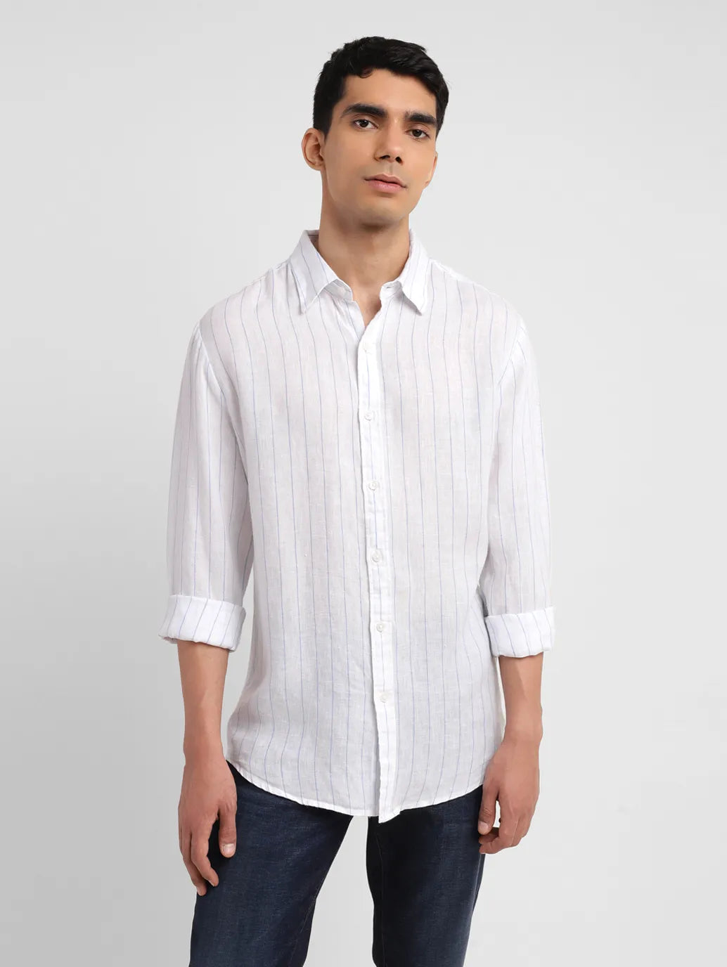 Men's Striped Slim Fit Shirt