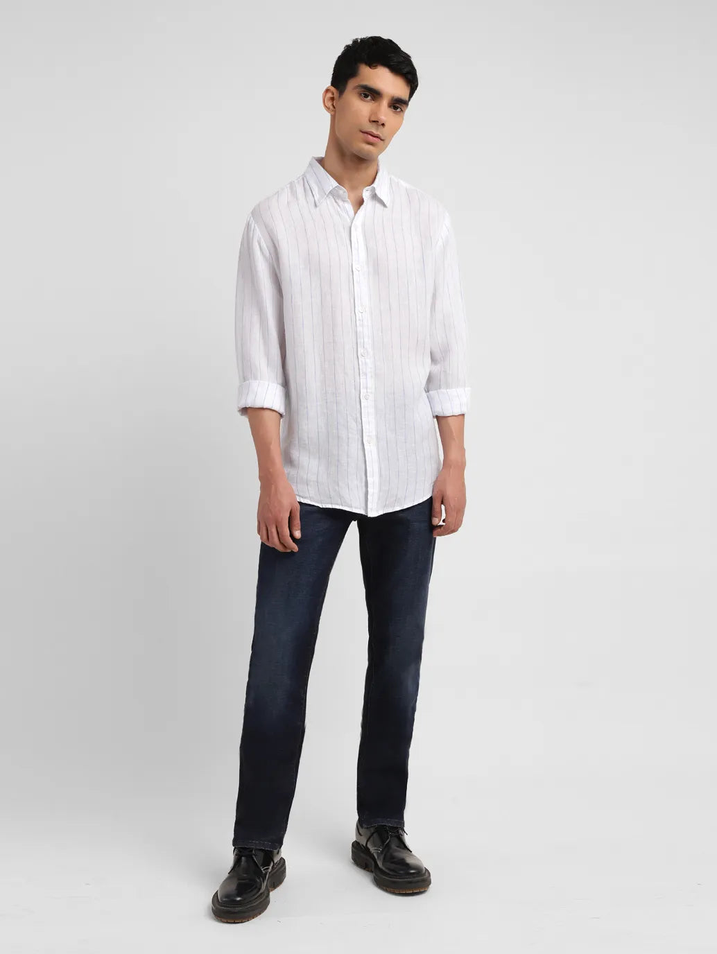 Men's Striped Slim Fit Shirt