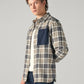 Men's Plaid Relaxed Fit Utility Shirt - 1d5b60ed-2dc9-41d5-98e2-7a7be13bd386 View