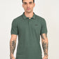 Men's Green Slim Fit Polo T-shirt - 2d557783-4dc9-4874-b747-0a79eb90abf4 View