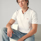 Men's Cotton Slim Fit Solid Pique Polo T shirt - 315b2d5c-3ea7-4202-9f21-45187a7564d2 View