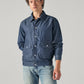 Men's Blue Checkered Relaxed Fit Chambray Shacket - ae0e7432-459c-4733-8b4c-cc145d5eb79c View