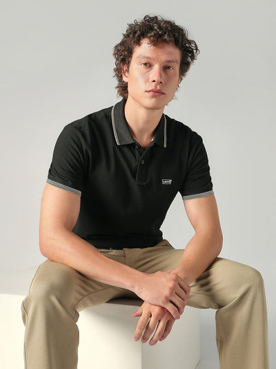levi's Men's Cotton Slim Fit Solid Pique Polo T shirt-picture-32