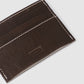 Men's Brown Solid Card Holder - 1a773f96-d30c-438e-8a22-0baddf1a7c561742209993063-Men-Brown-Solid-Leather-Cardholder-6991742209992855-4 View