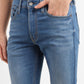 Men's Mid Indigo Skinny Taper Jeans