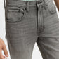 Men's Grey Skinny Taper Jeans