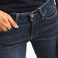 Women's 711 Blue Skinny Fit Mid Rise Jeans - de9b63d9-234a-4e2b-8ee4-bca281d4efd7 View