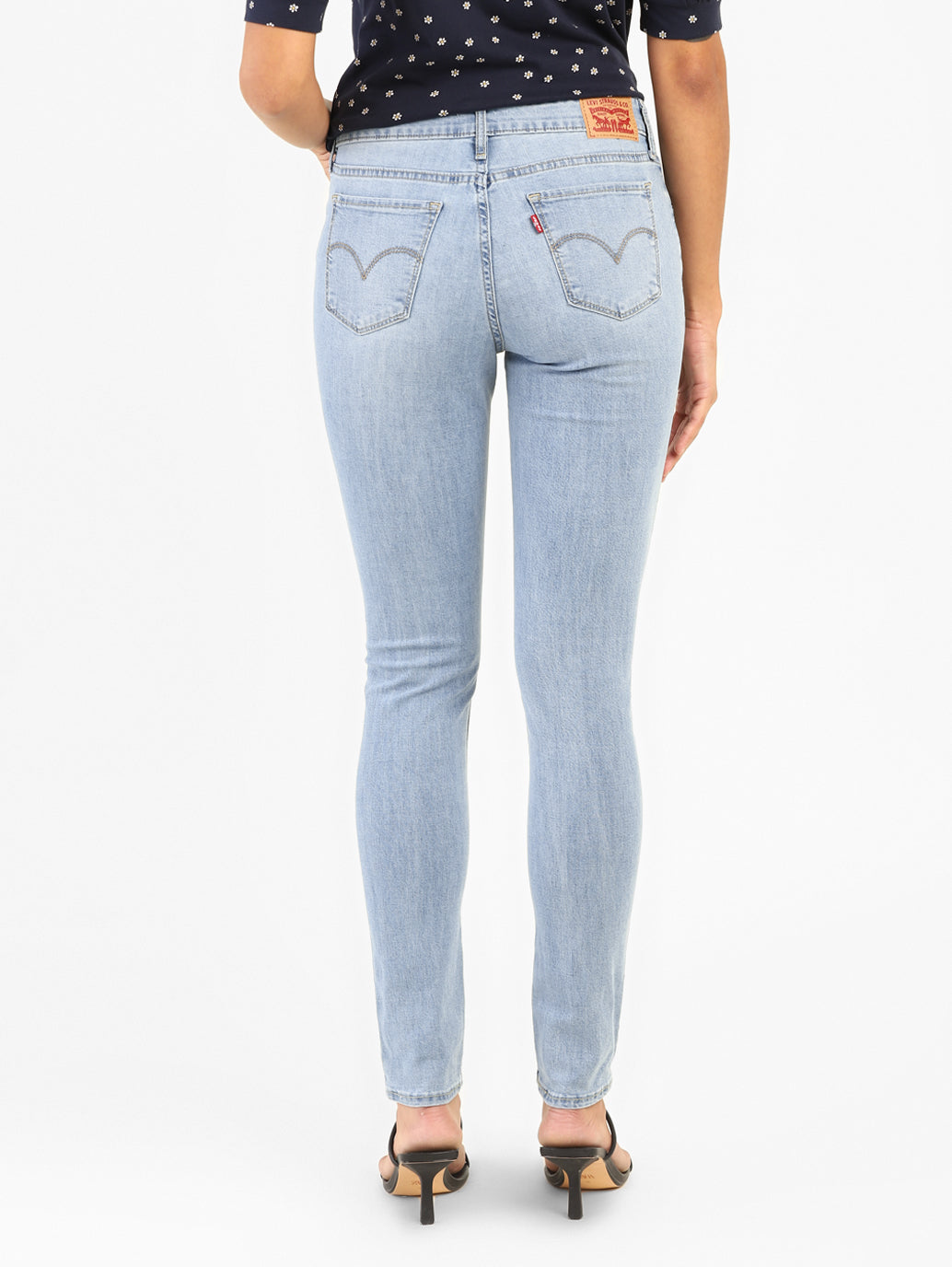 Women's Mid Rise 711 Skinny Fit Jeans