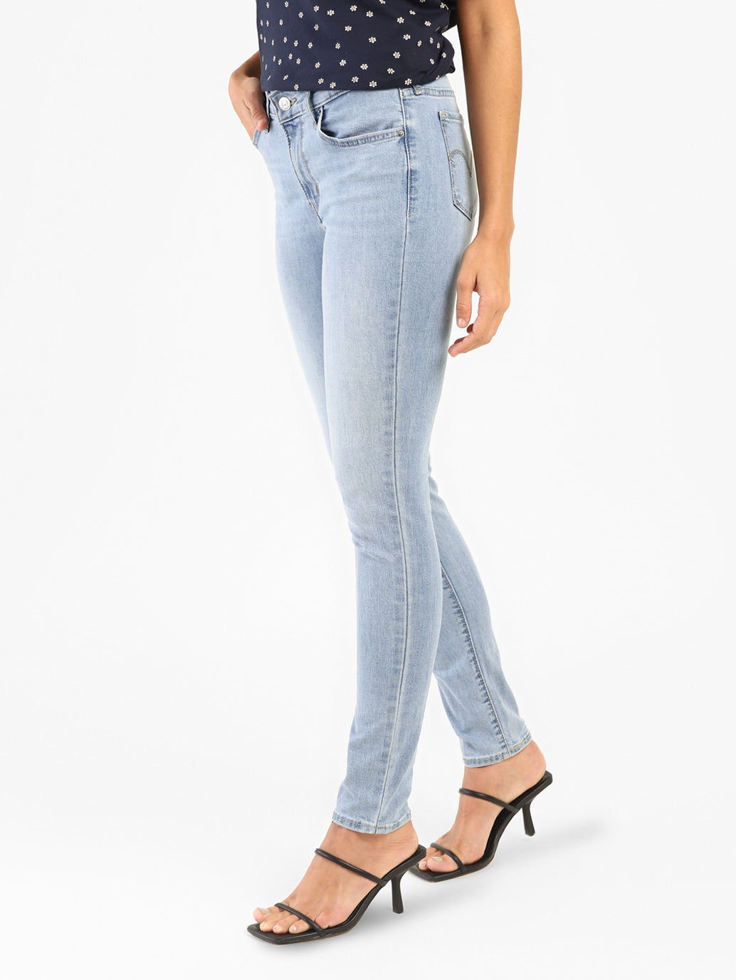 Women's Mid Rise 711 Skinny Fit Jeans