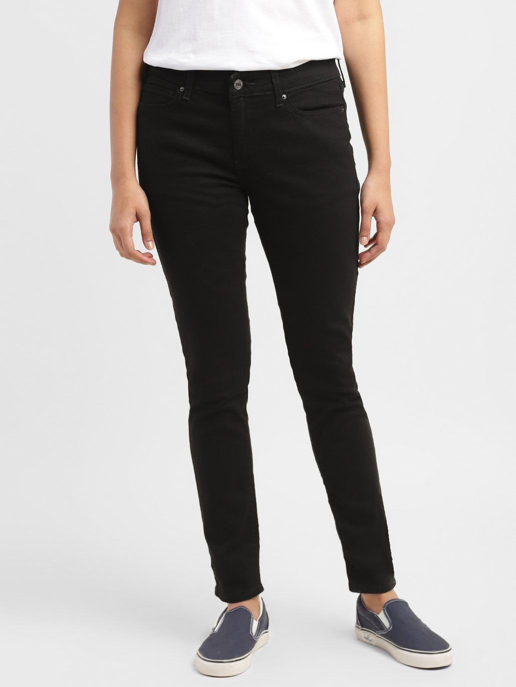 Women's Mid Rise 711 Skinny Fit Jeans