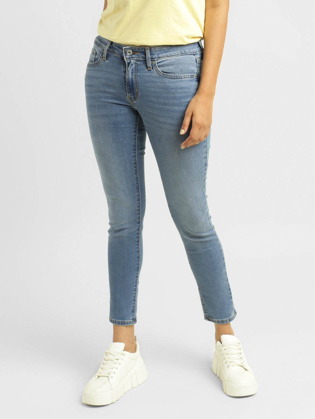 Women's Mid Rise 711 Skinny Fit Jeans