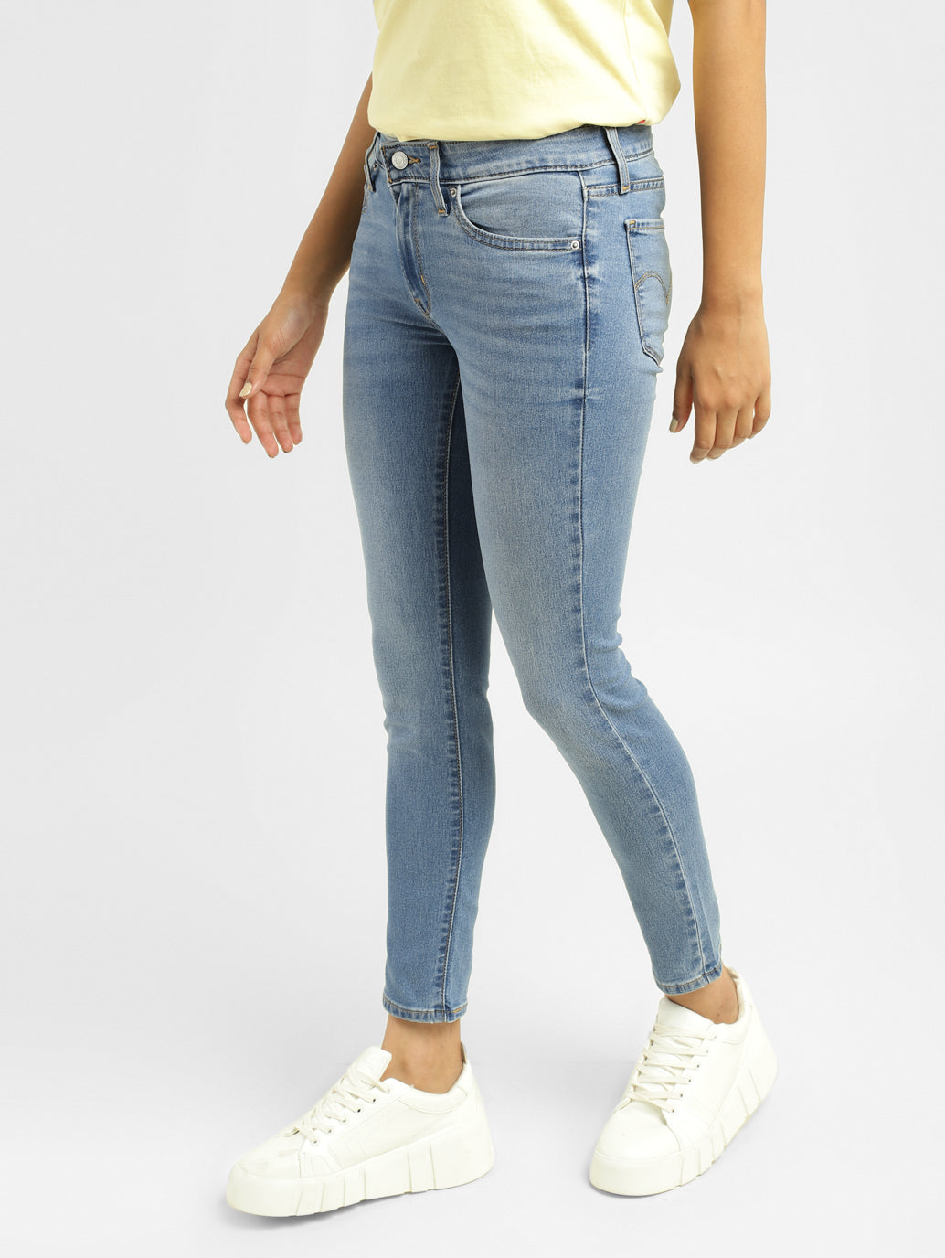 Women's Mid Rise 711 Skinny Fit Jeans