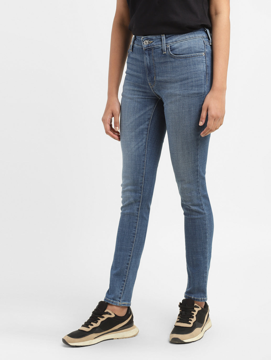 Women's Mid Rise 711 Skinny Fit Jeans