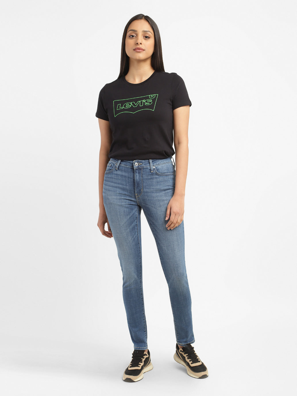 Women's Mid Rise 711 Skinny Fit Jeans