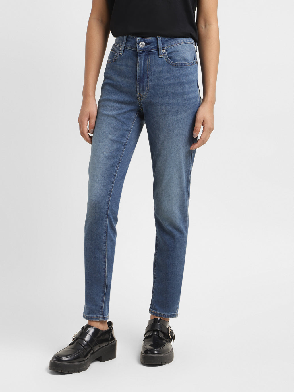 Women's Mid Rise 711 Skinny Fit Jeans