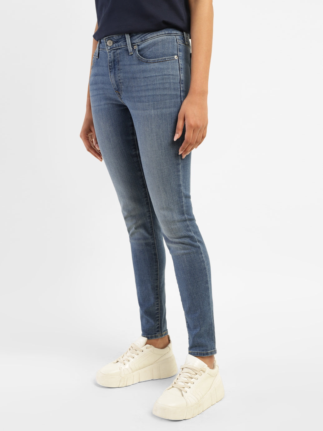 Women's Mid Rise 711 Skinny Fit Jeans