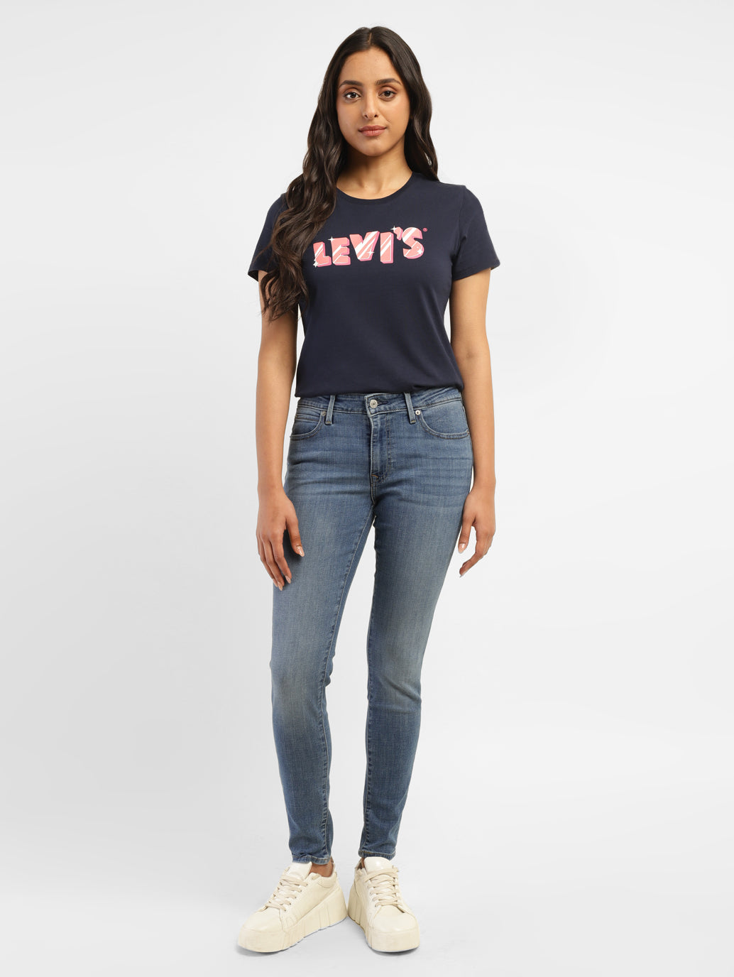 Women's Mid Rise 711 Skinny Fit Jeans