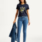 Women's Mid Rise 711 Blue Skinny Jeans