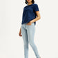 Women's 711 Light Indigo Skinny Fit Mid Rise Jeans - Styleshot View