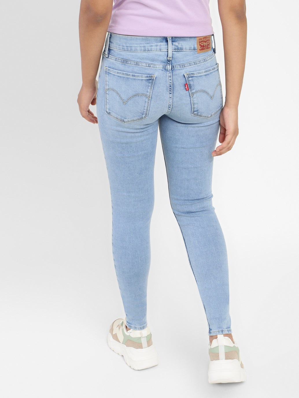 Women's Mid Rise 710 Super Skinny Jeans