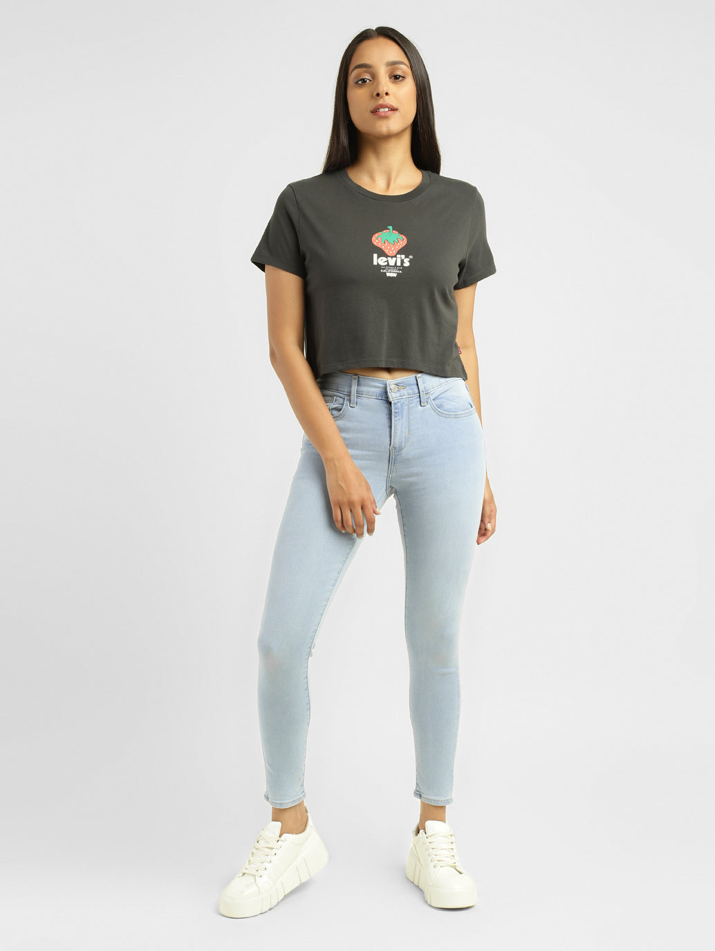 Women s Mid Rise 710 Super Skinny Jeans Levis India Store