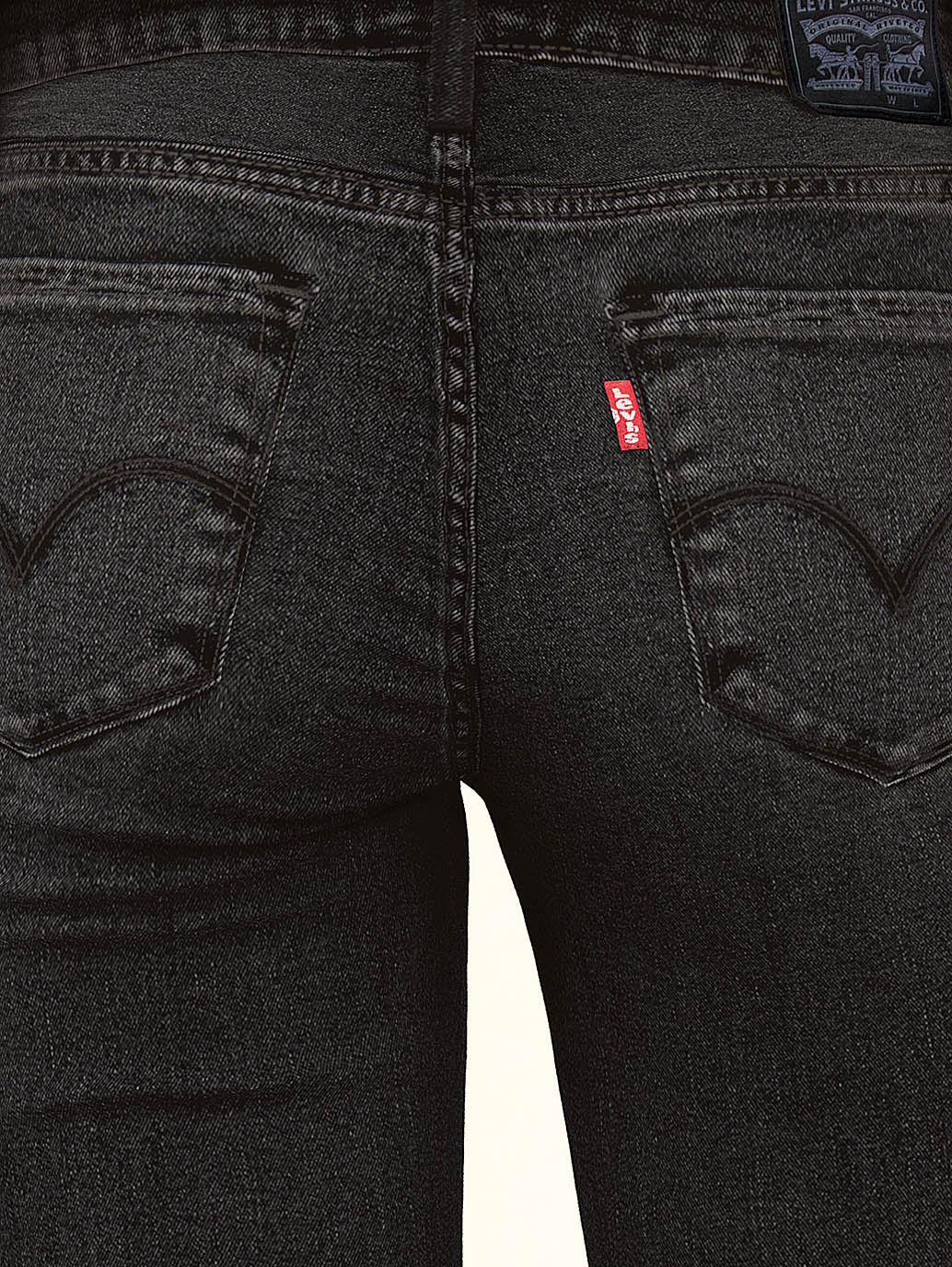 Levi's 710 shops super skinny black