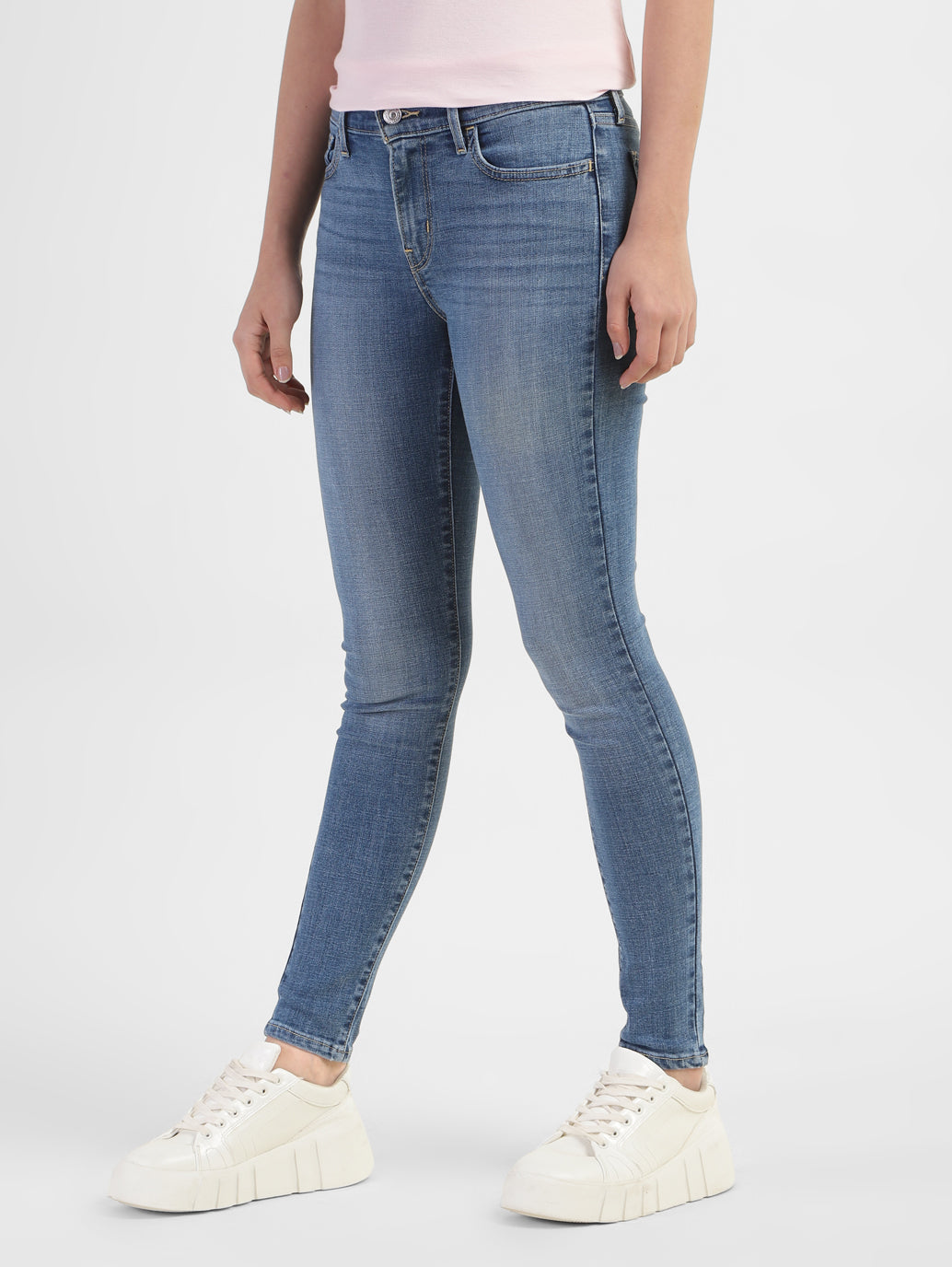 Women's Mid Rise 710 Super Skinny Jeans