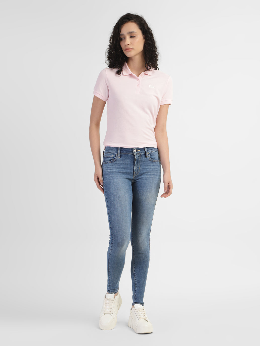 Women's Mid Rise 710 Super Skinny Jeans