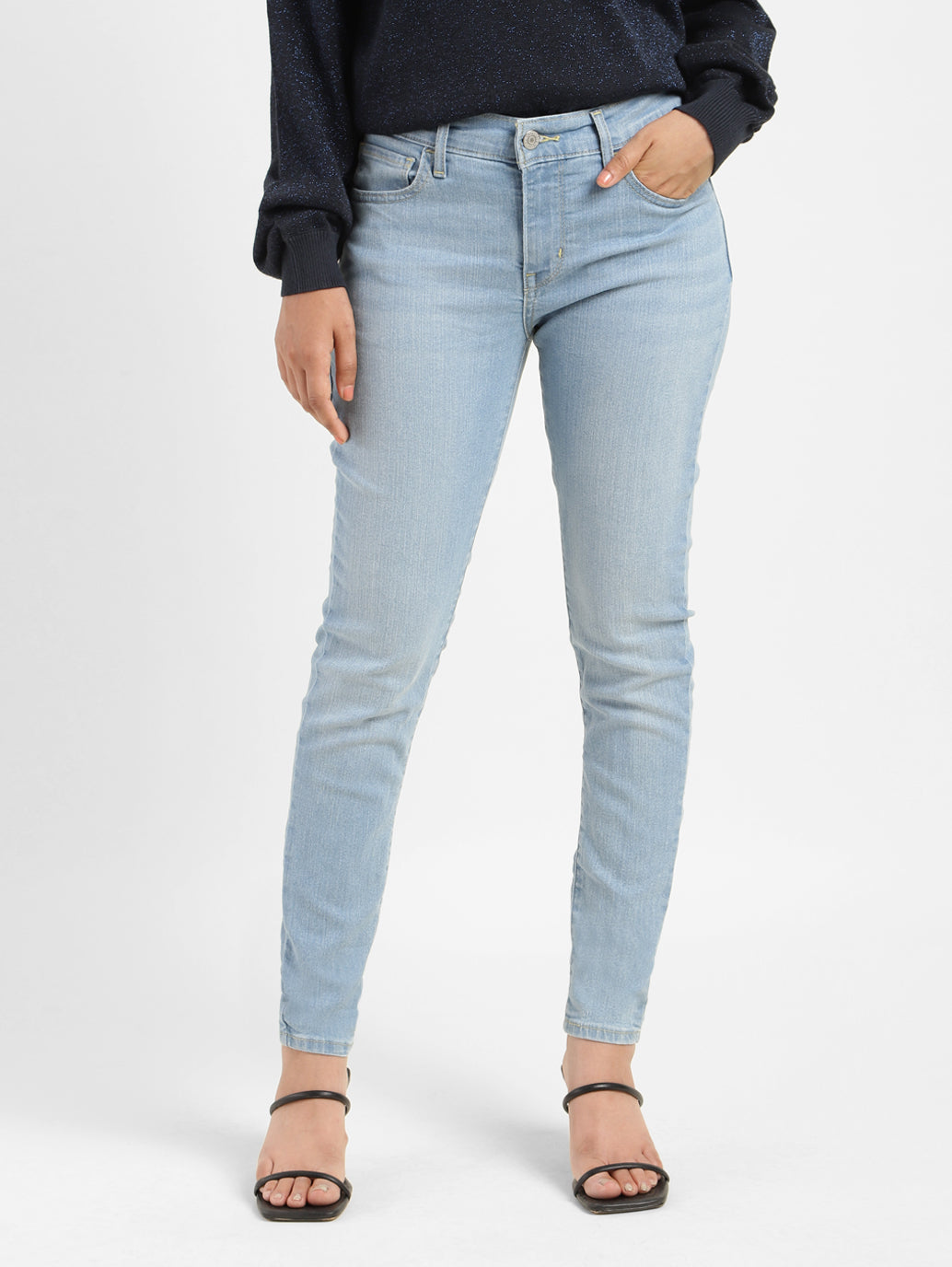 Women's Mid Rise 710 Super Skinny Jeans