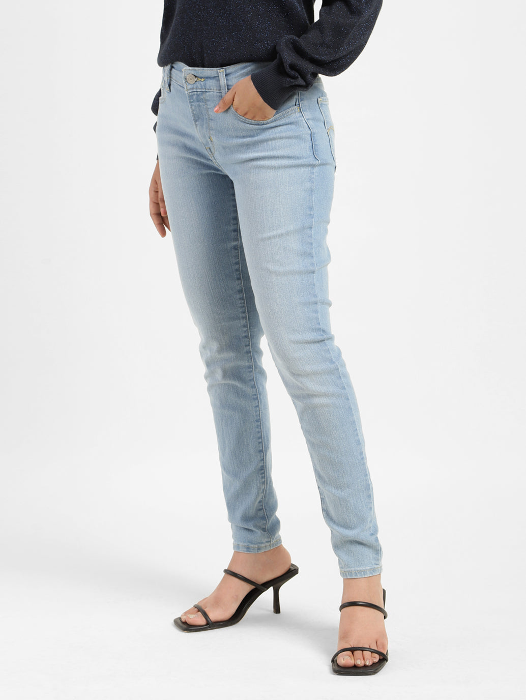 Women's Mid Rise 710 Super Skinny Jeans