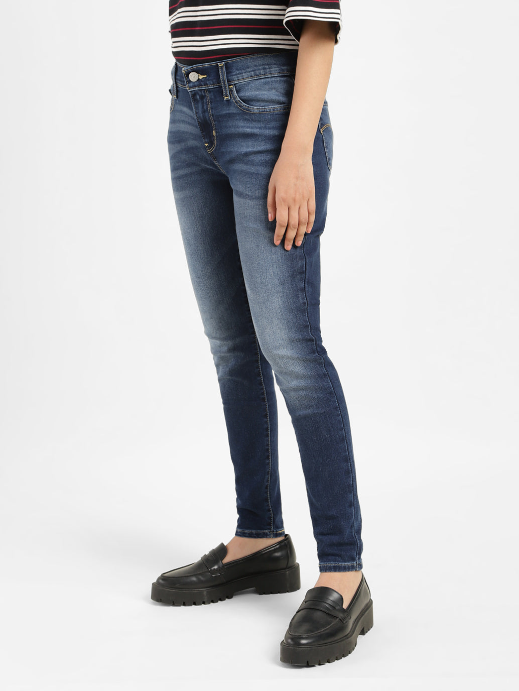 Women's Mid Rise 710 Super Skinny Jeans